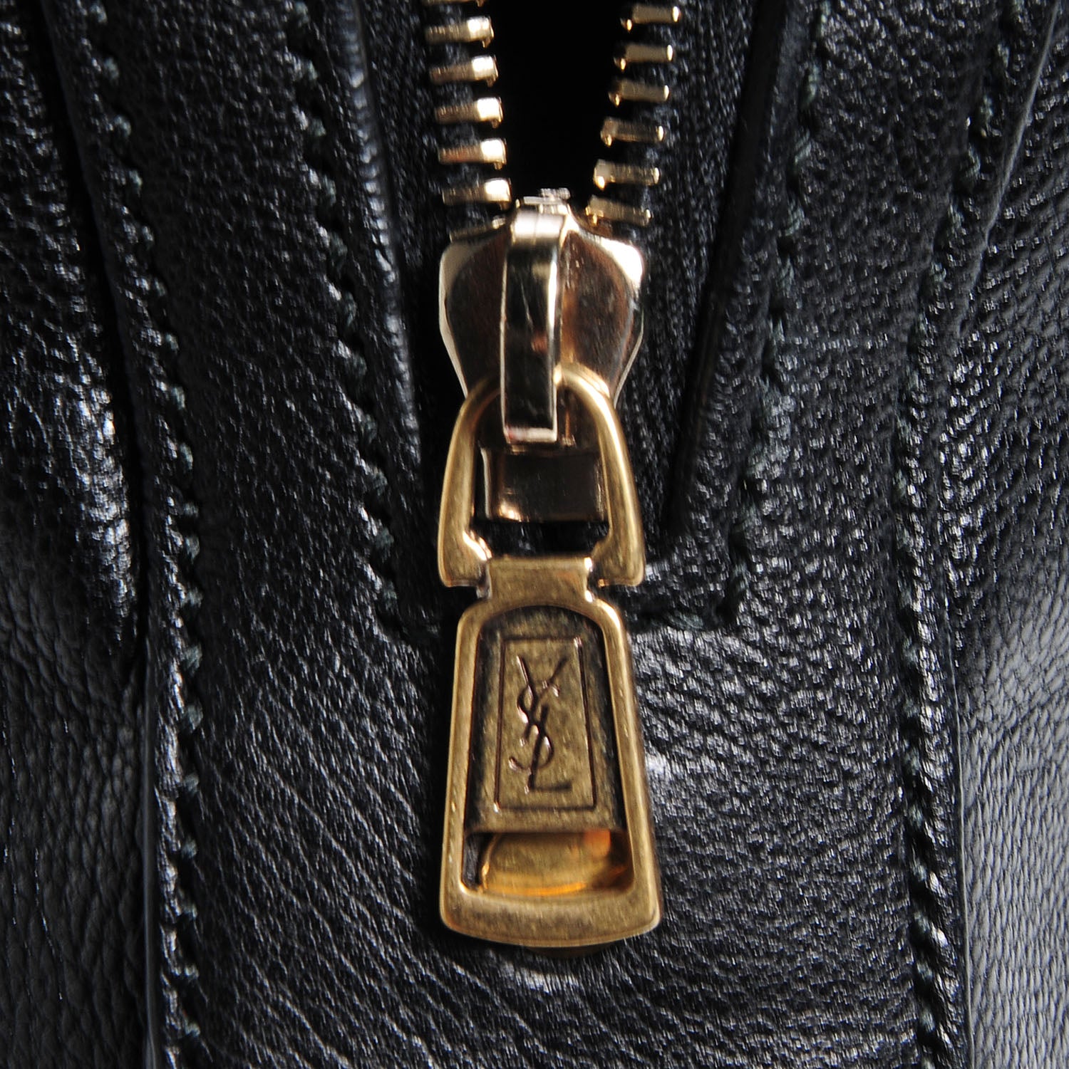 Saint Laurent Calfskin Large Muse Black 9 of 10