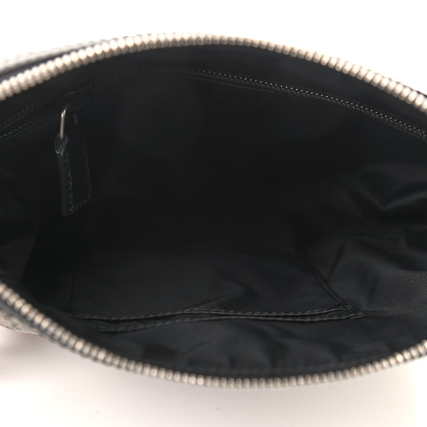 GG Supreme Monogram Web Messenger Bag Black