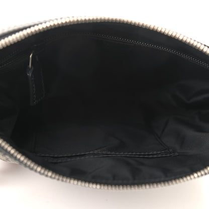 Gucci GG Supreme Monogram Web Messenger Bag Black 4 of 8