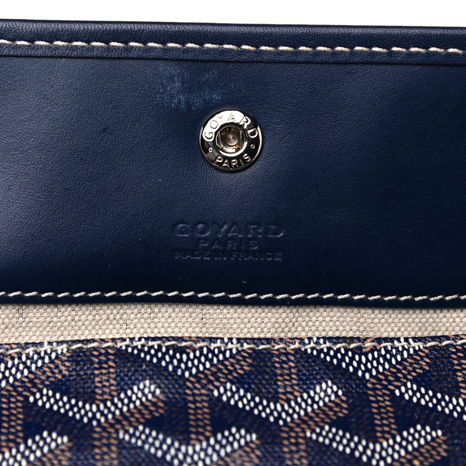 Goyard Goyardine Saint Louis GM Navy 16 of 16