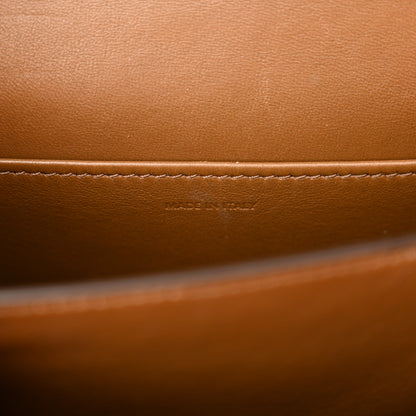 Celine Box Calfskin Teen Classic Box Flap Bag Camel 6 of 13