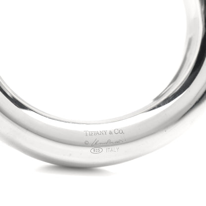 Tiffany Sterling Silver Elsa Peretti Doughnut Bangle Bracelet 4 of 4