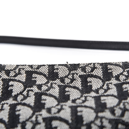 Christian Dior Monogram Mini Saddle Pochette Black 10 of 10