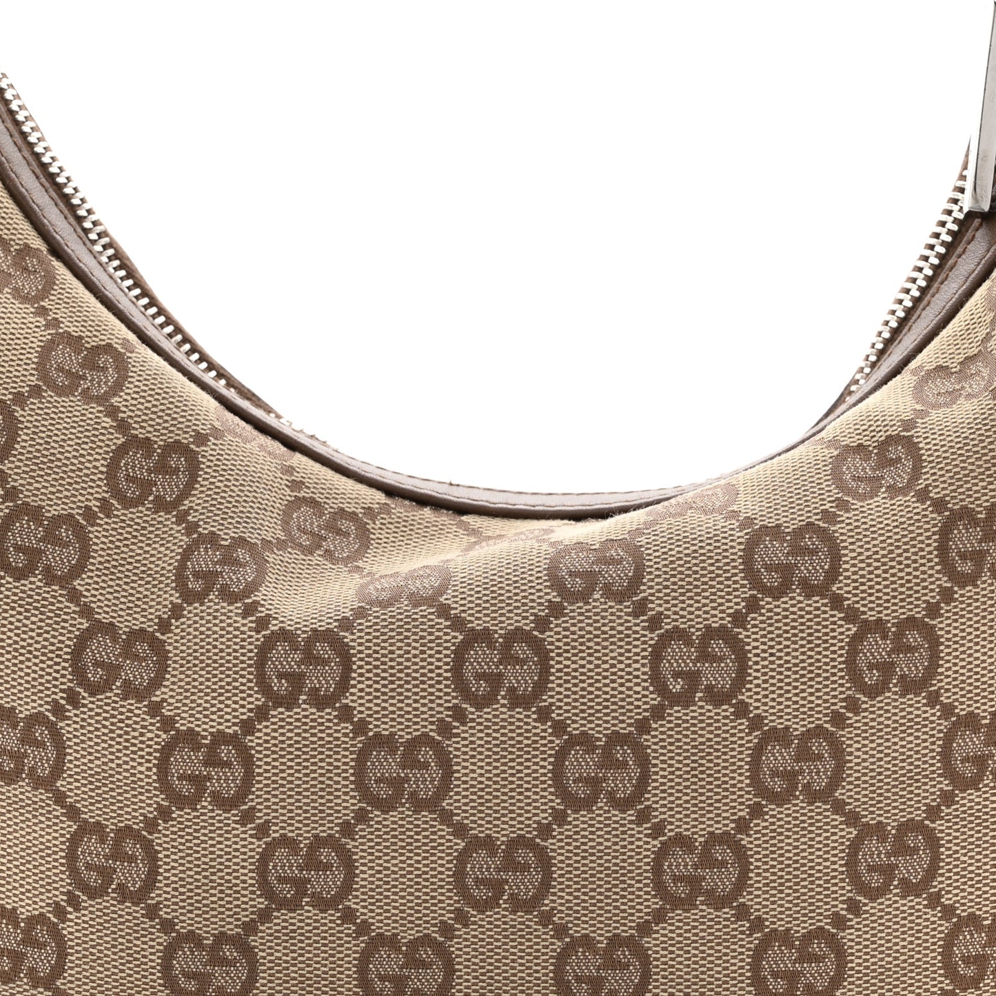 Monogram GG Small Clasp Hobo Brown