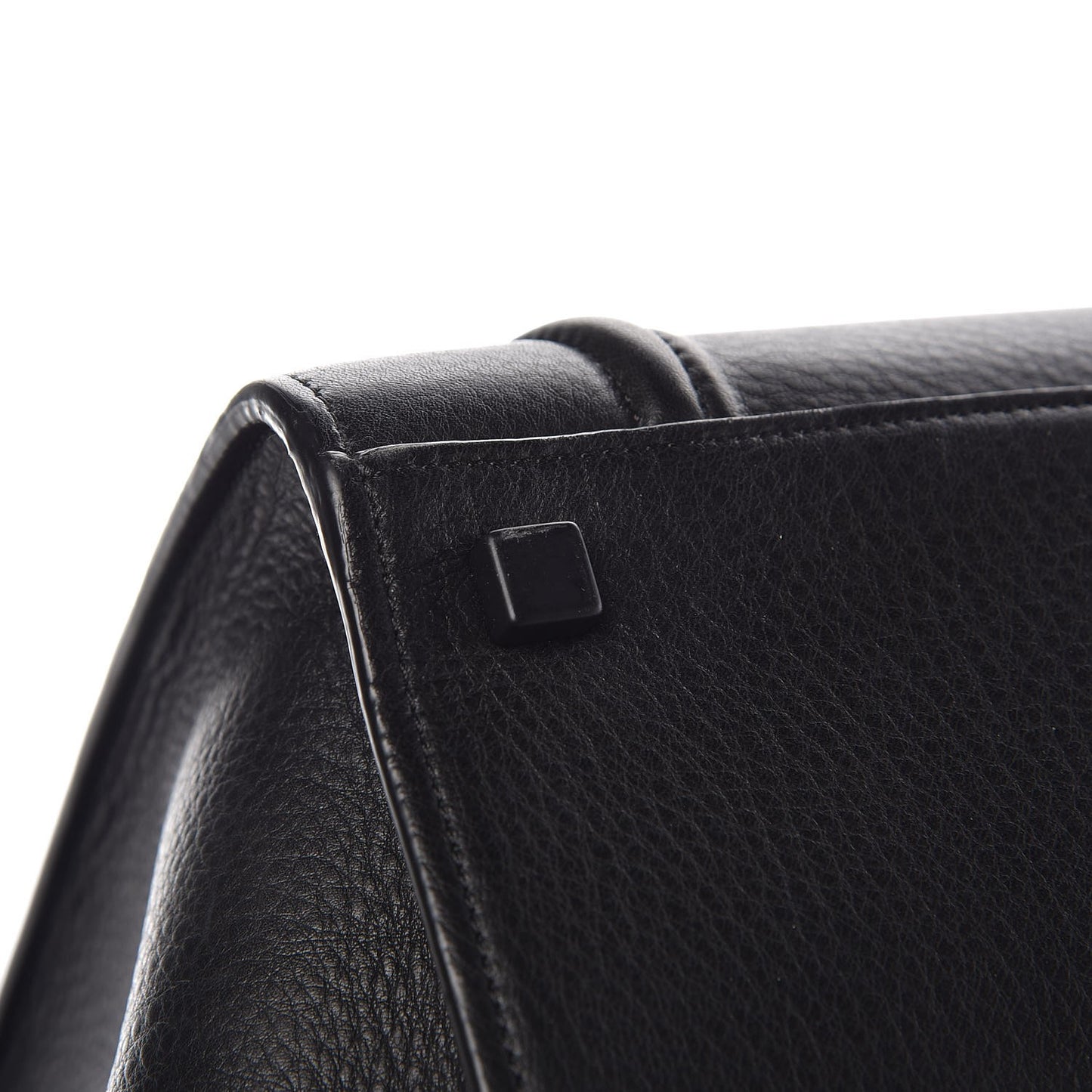 Supple Calfskin Medium Phantom Luggage Black