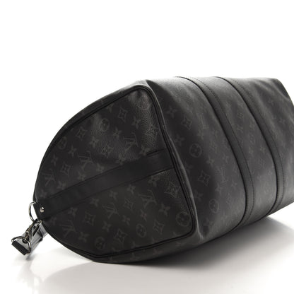 Louis Vuitton Monogram Eclipse Keepall Bandouliere 45 5 of 9