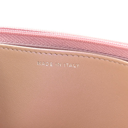 Chanel Iridescent Calfskin Quilted Wallet On Chain WOC Pink 7 of 10