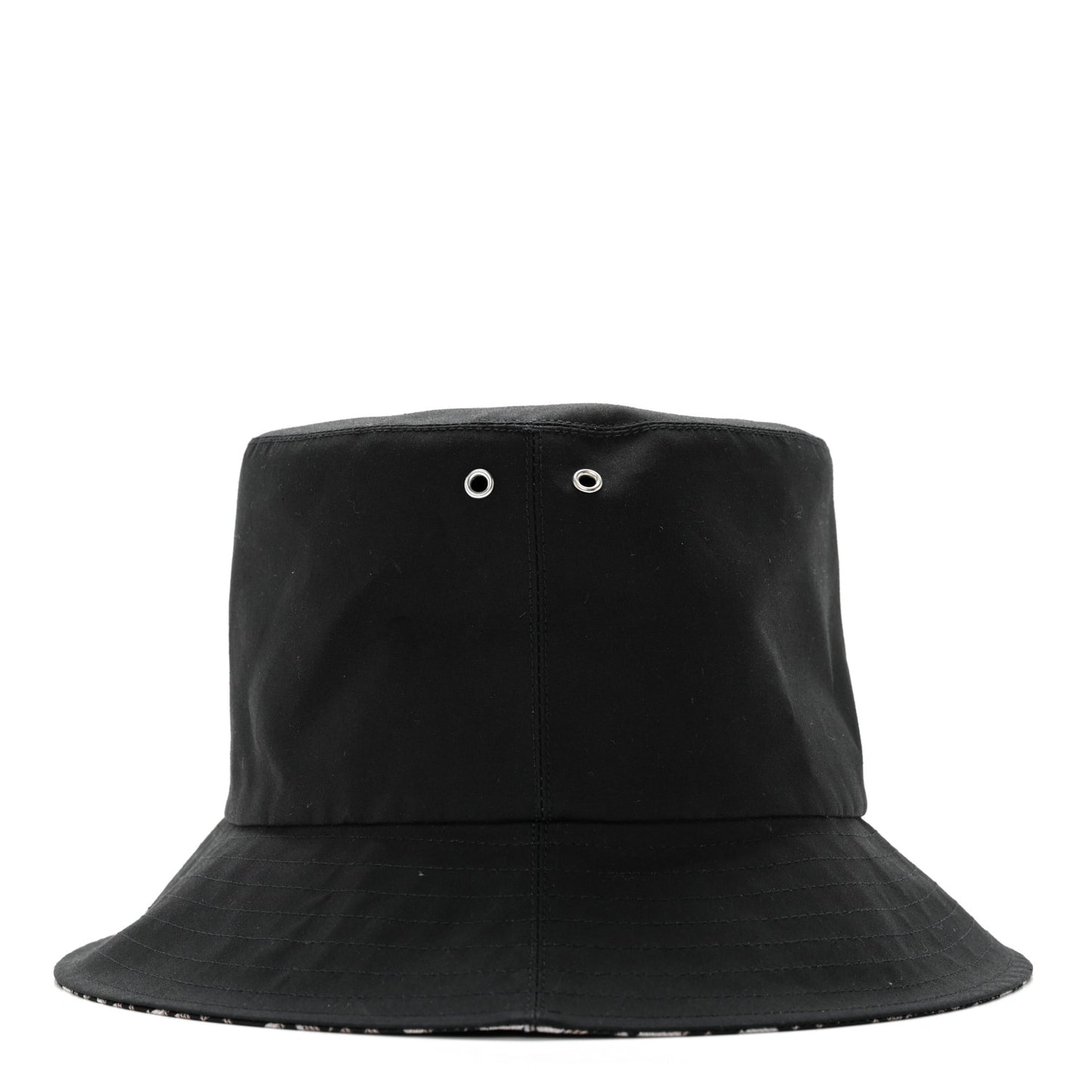 Oblique Reversible Teddy-D Brim Bucket Hat 57 Black