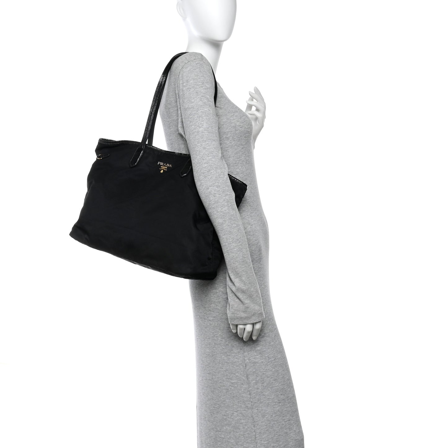 Tessuto Nylon Tote Black