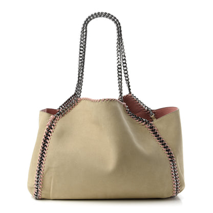 Stella McCartney Shaggy Deer Falabella Reversible Tote Blush Pink Beige 12 of 19