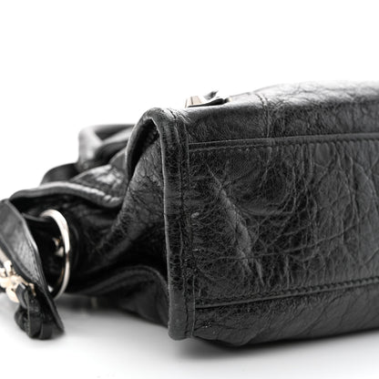 Balenciaga Agneau Classic Silver Hardware Mini City Black 9 of 13