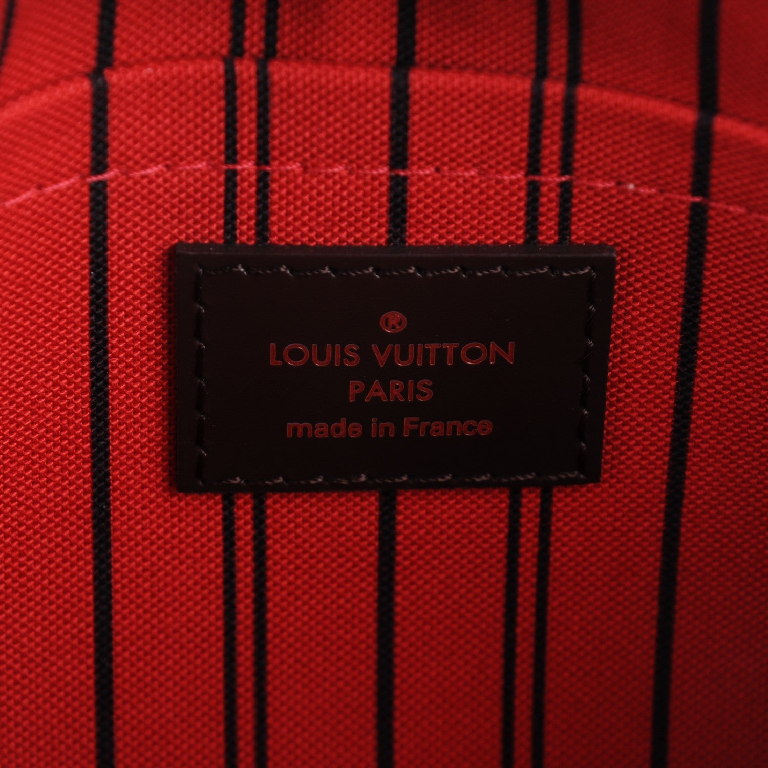 Louis Vuitton Damier Ebene Neverfull MM GM Pochette 6 of 7