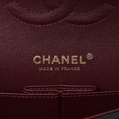 Chanel Lambskin Quilted Medium Double Flap Black 6 of 13