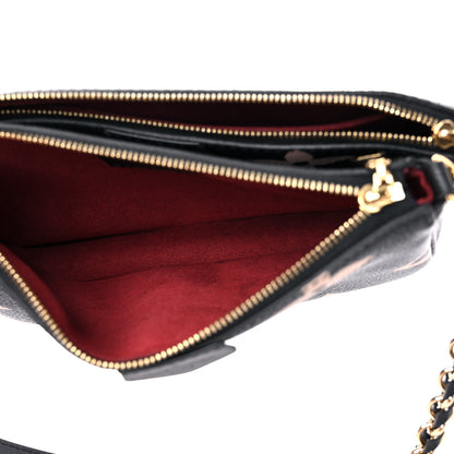 Louis Vuitton Empreinte Monogram Giant Multi Pochette Accessories Black Beige 6 of 11
