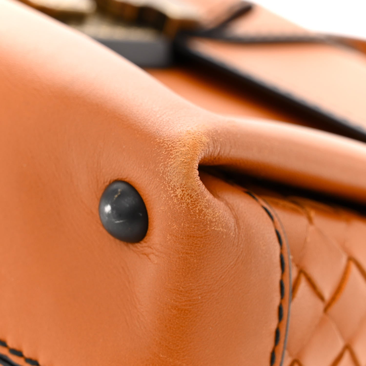 Bottega Veneta Nappa Small Piazza Bag Terracota 11 of 15