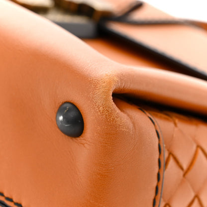 Bottega Veneta Nappa Small Piazza Bag Terracota 11 of 15