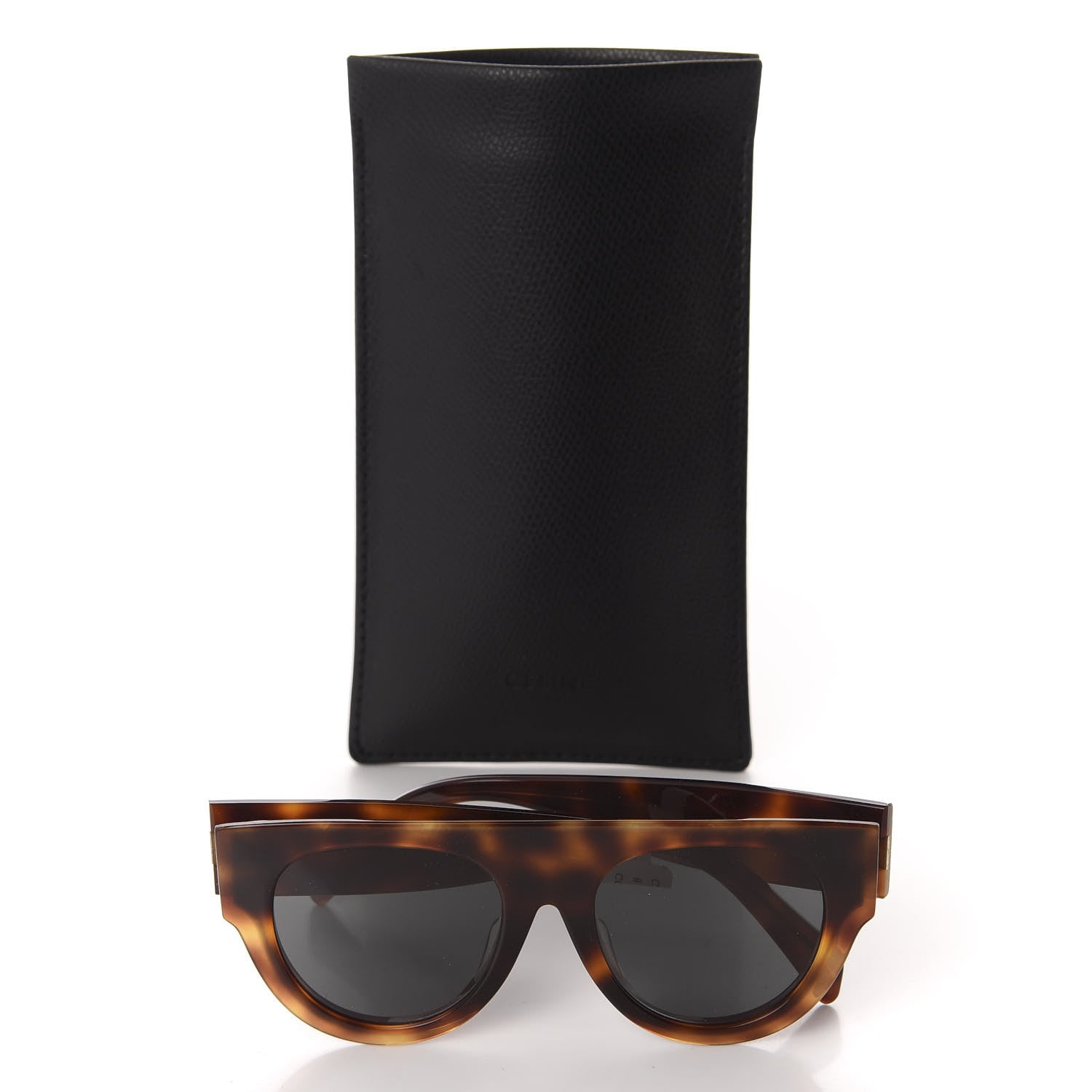 Celine Shadow Sunglasses CL40012I Tortoise 7 of 7