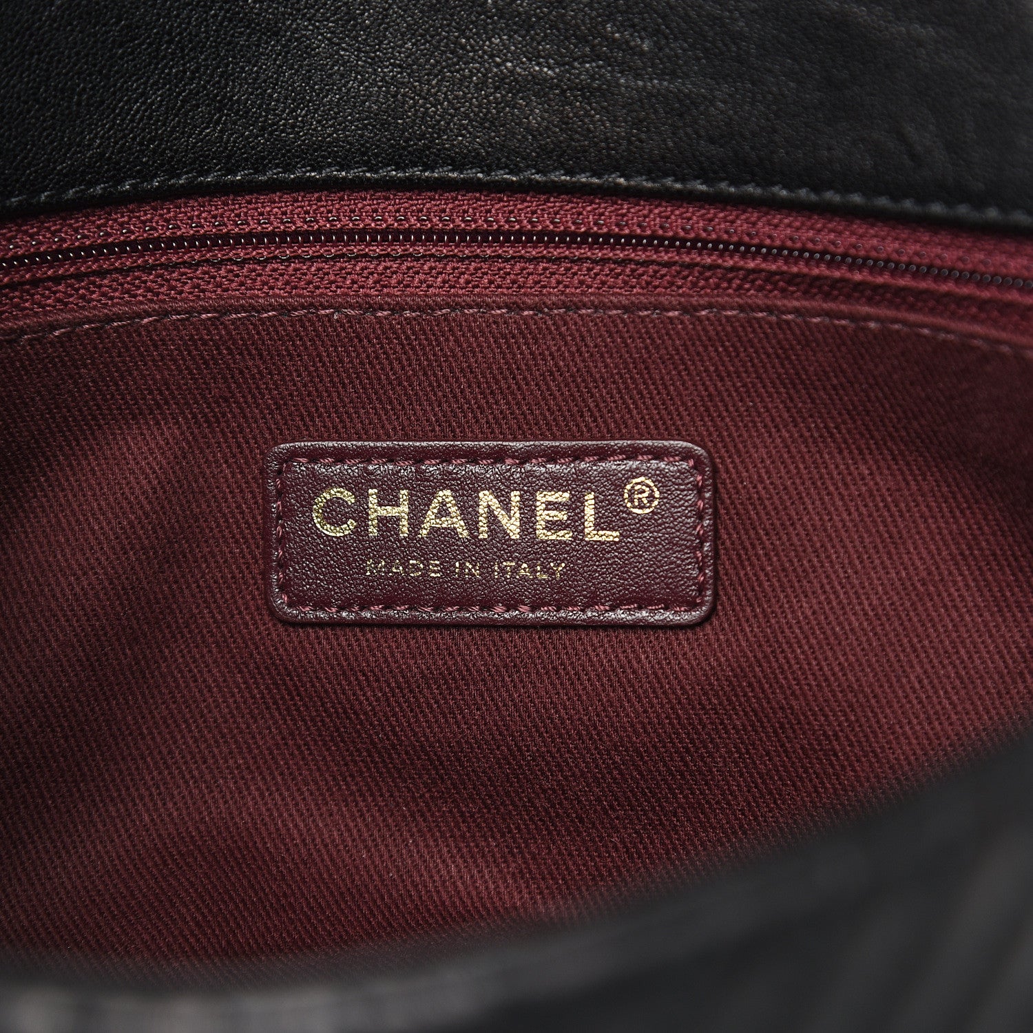 Chanel Calfskin Chevron Quilted Medium Surpique Flap Black 6 of 16