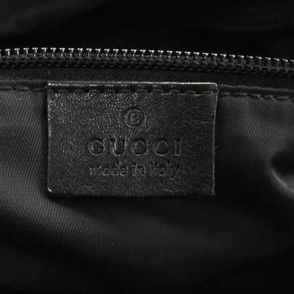 Gucci Guccissima Trim Messenger Bag Black 7 of 8