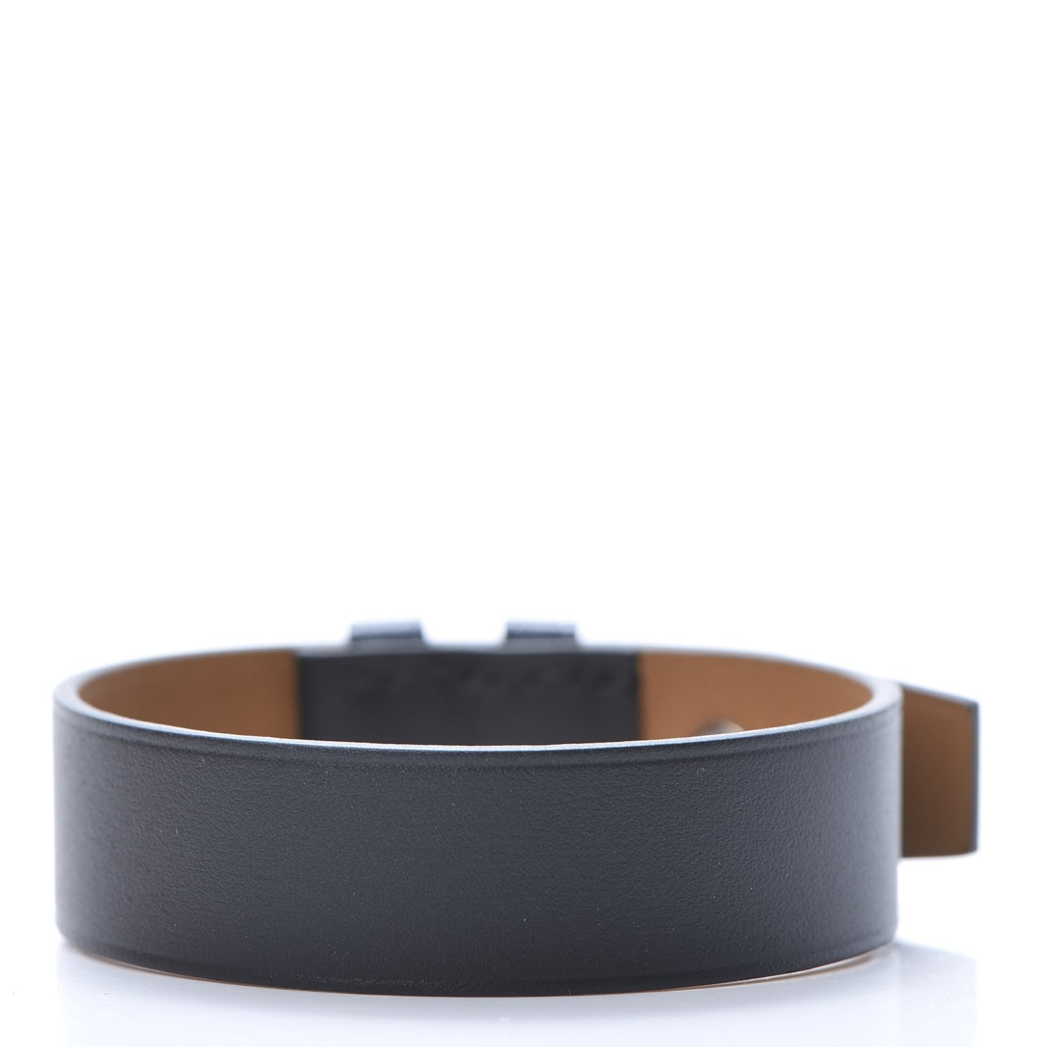 Hermes Swift Chevre Bracelet T4 Black Bleu Encre 3 of 6