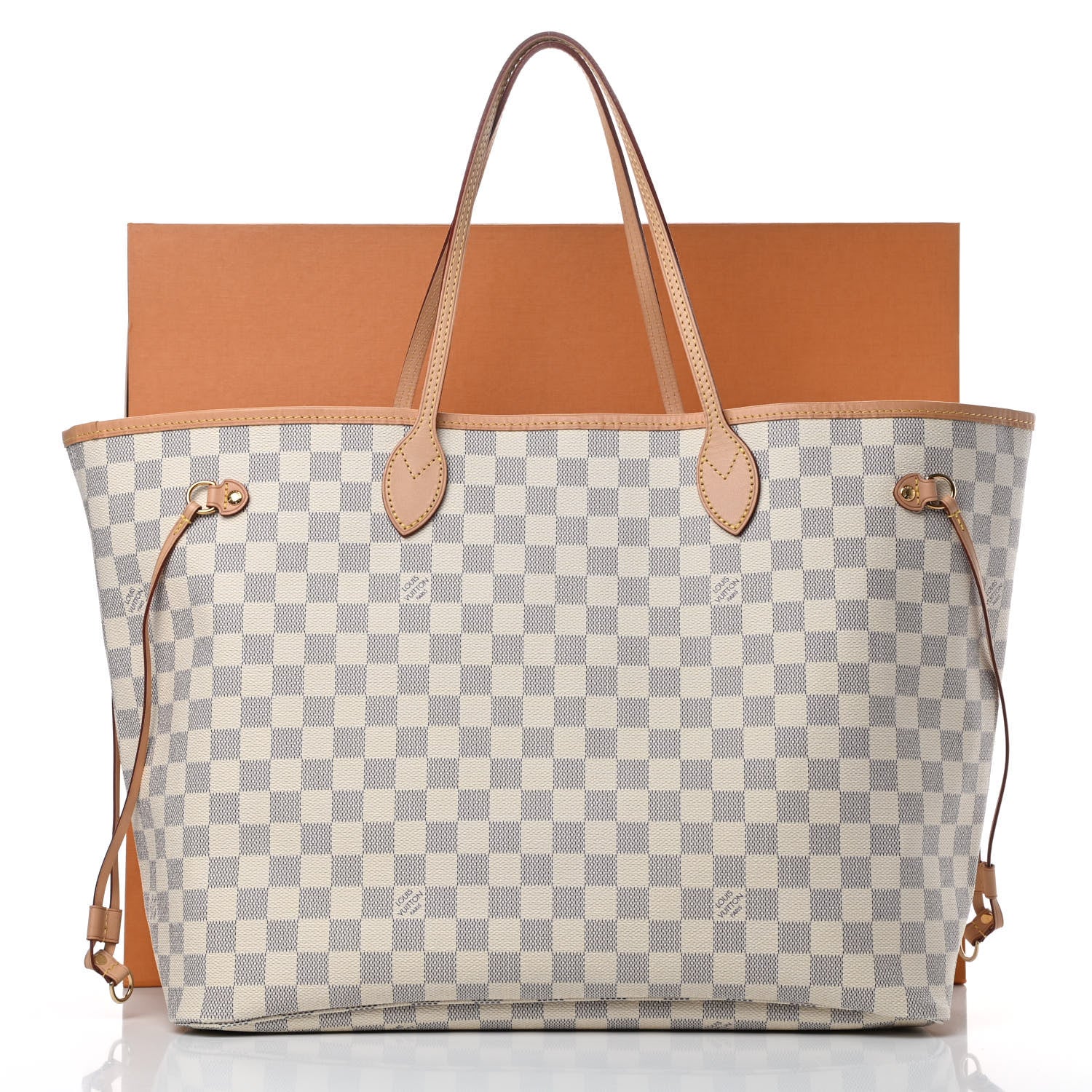 Louis Vuitton Damier Azur Neo Neverfull GM Rose Ballerine 12 of 12