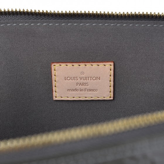 Louis Vuitton Vernis Alma GM Gris Art Deco 6 of 7