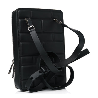 Bottega Veneta Embossed Nappa Crossbody Bag Black 3 of 12