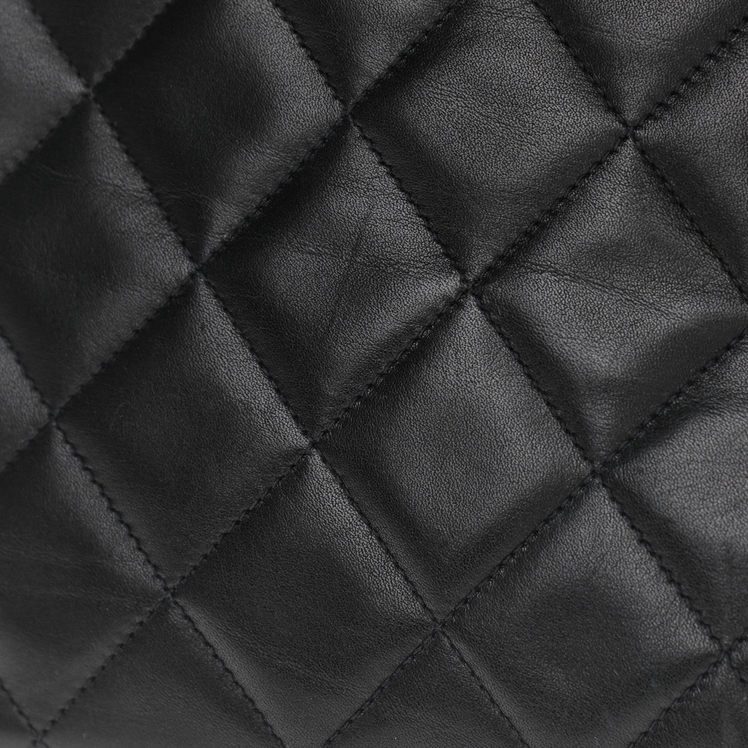 Chanel Lambskin Quilted XL Jumbo Single Flap Black 11 of 16