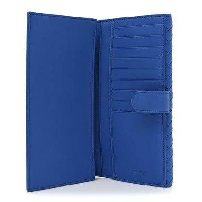 Bottega Veneta Nappa Intrecciato Continental Flap Wallet Bluette 5 of 18