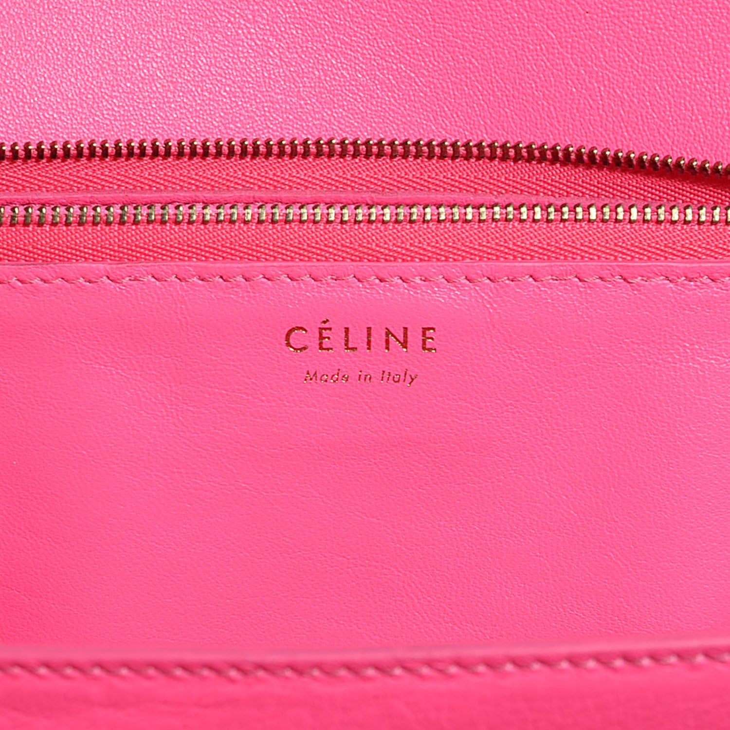 Celine Python Medium Classic Box Fluo Pink 6 of 7