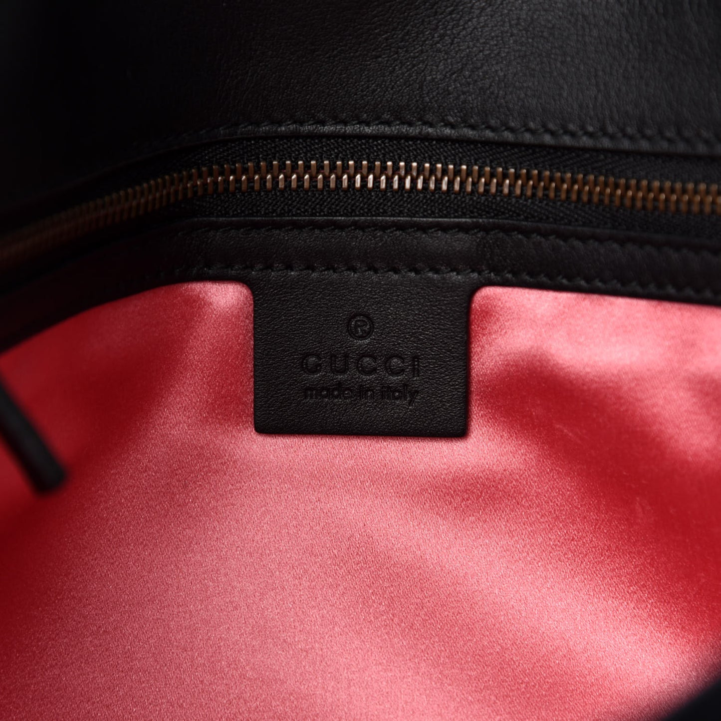 Velvet Matelasse Medium GG Marmont Shoulder Bag Black