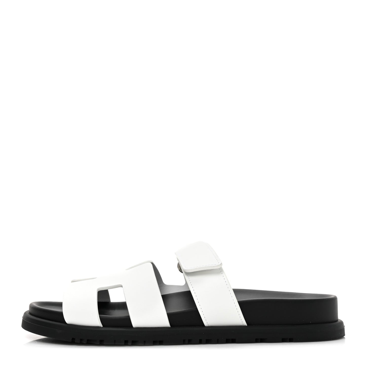 Calfskin Womens Chypre Sandals 37 White