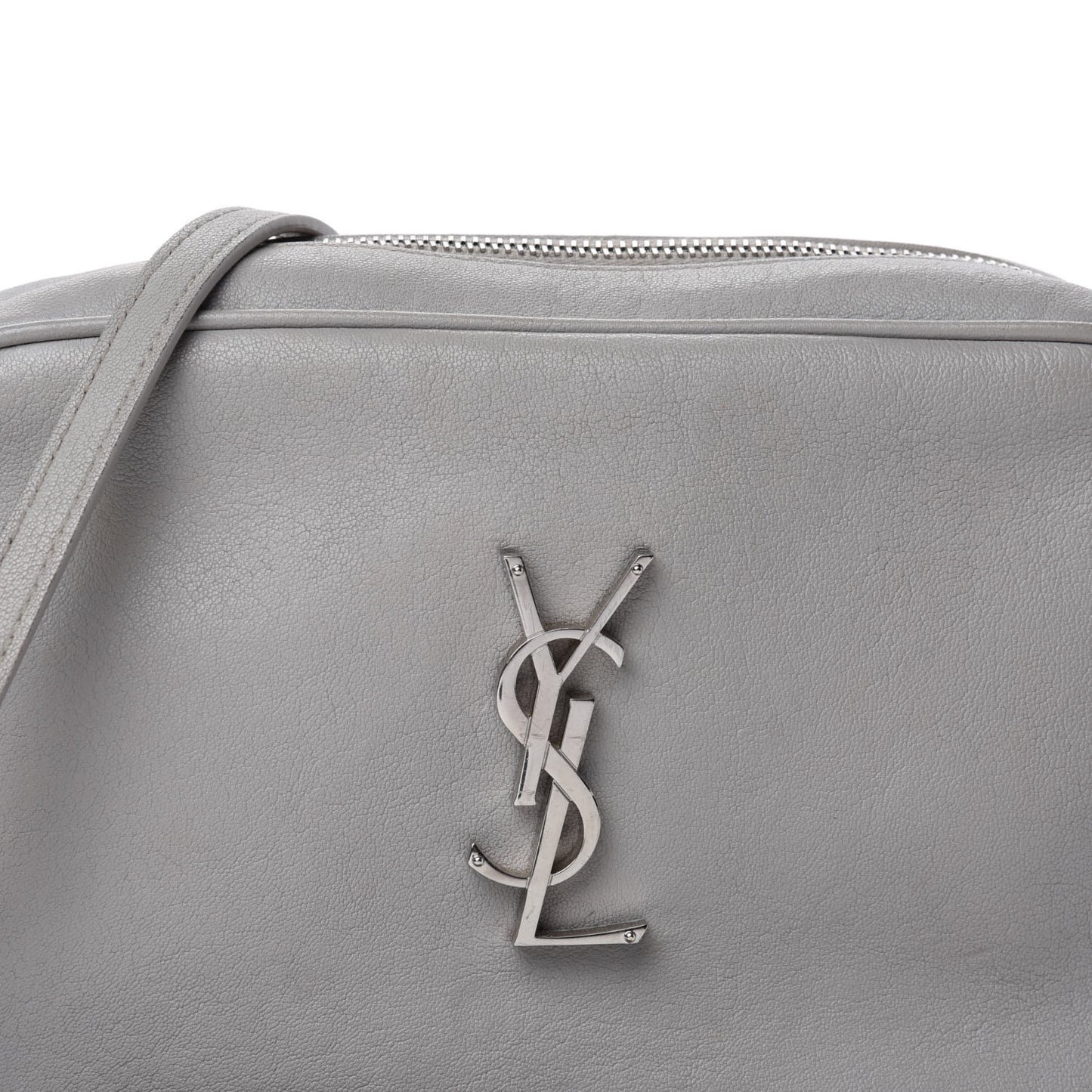 Lambskin Monogram Lou Camera Bag Granite