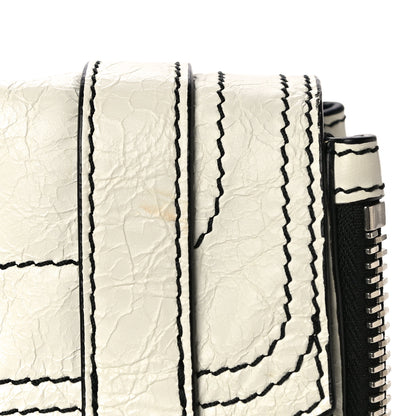 Proenza Schouler Crinkled Calfskin PS1 Mini Zip Crossbody White 3 of 17