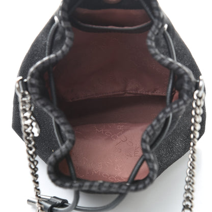 Stella McCartney Shaggy Deer Small Falabella Bucket Bag Black 5 of 12