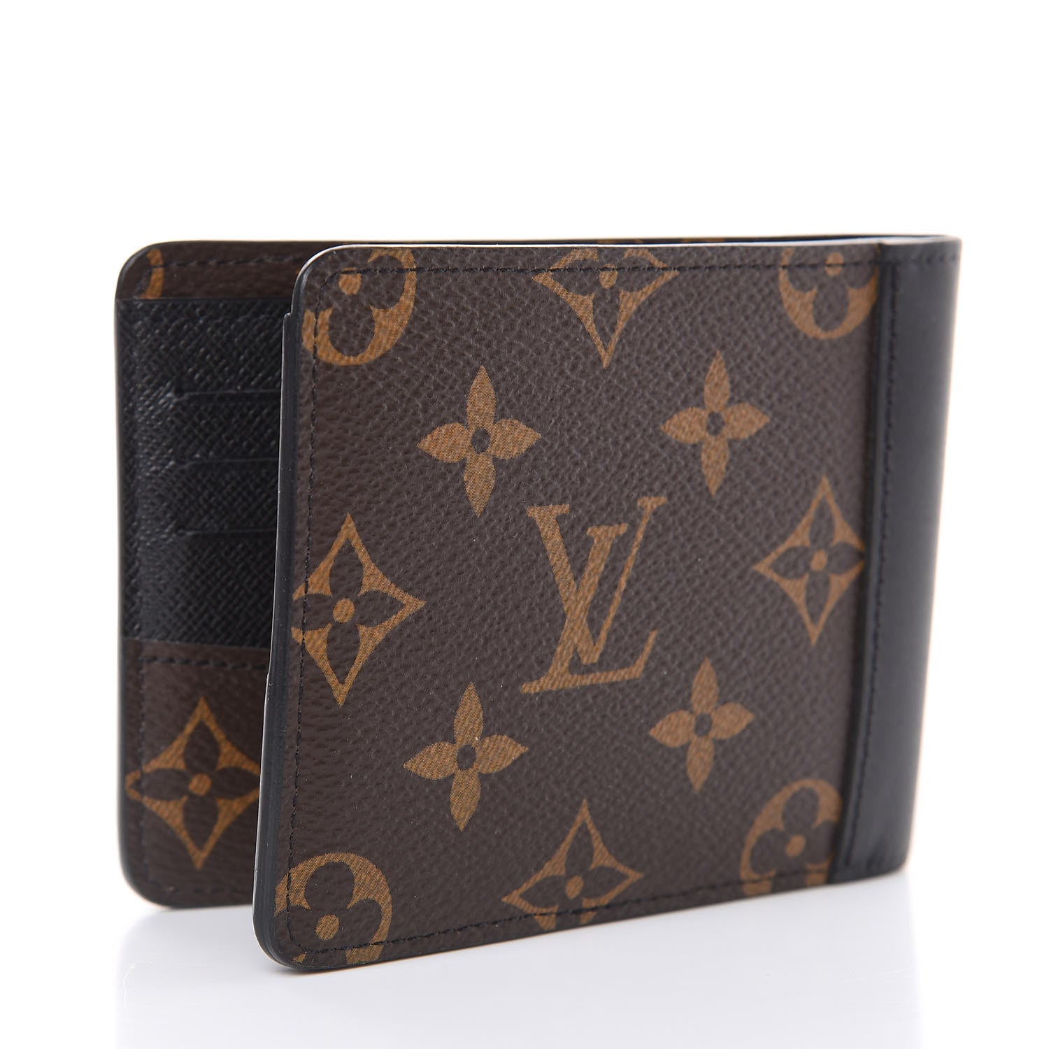Louis Vuitton Monogram Macassar Gaspar Wallet 3 of 7