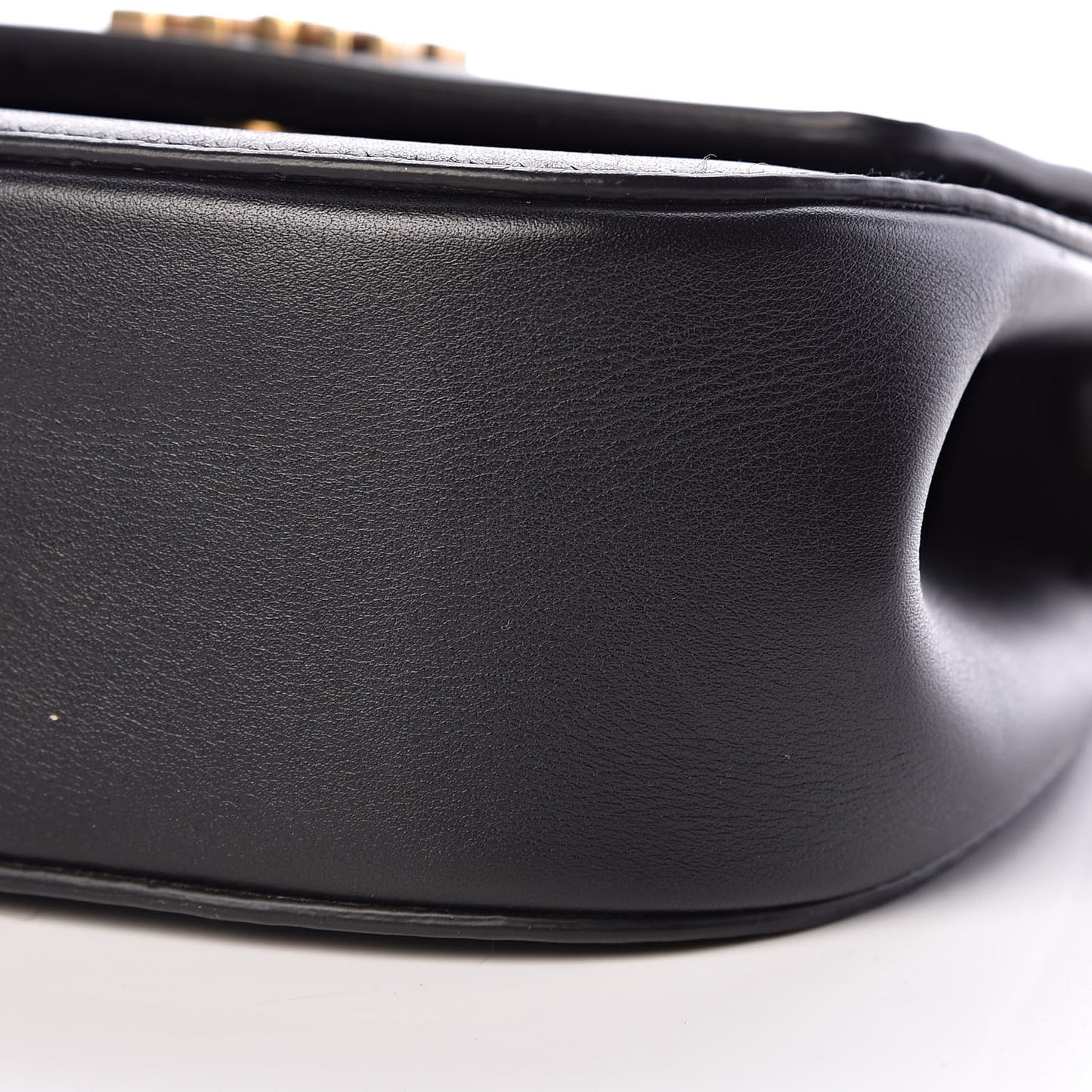 Calfskin Dio(r)evolution Clutch With Chain Black