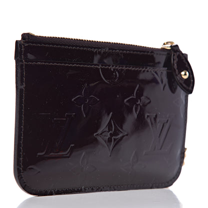 Louis Vuitton Vernis Key Pouch Amarante 3 of 5