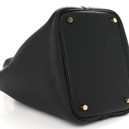 Hermes Taurillon Clemence Picotin Lock 18 PM Black 9 of 11
