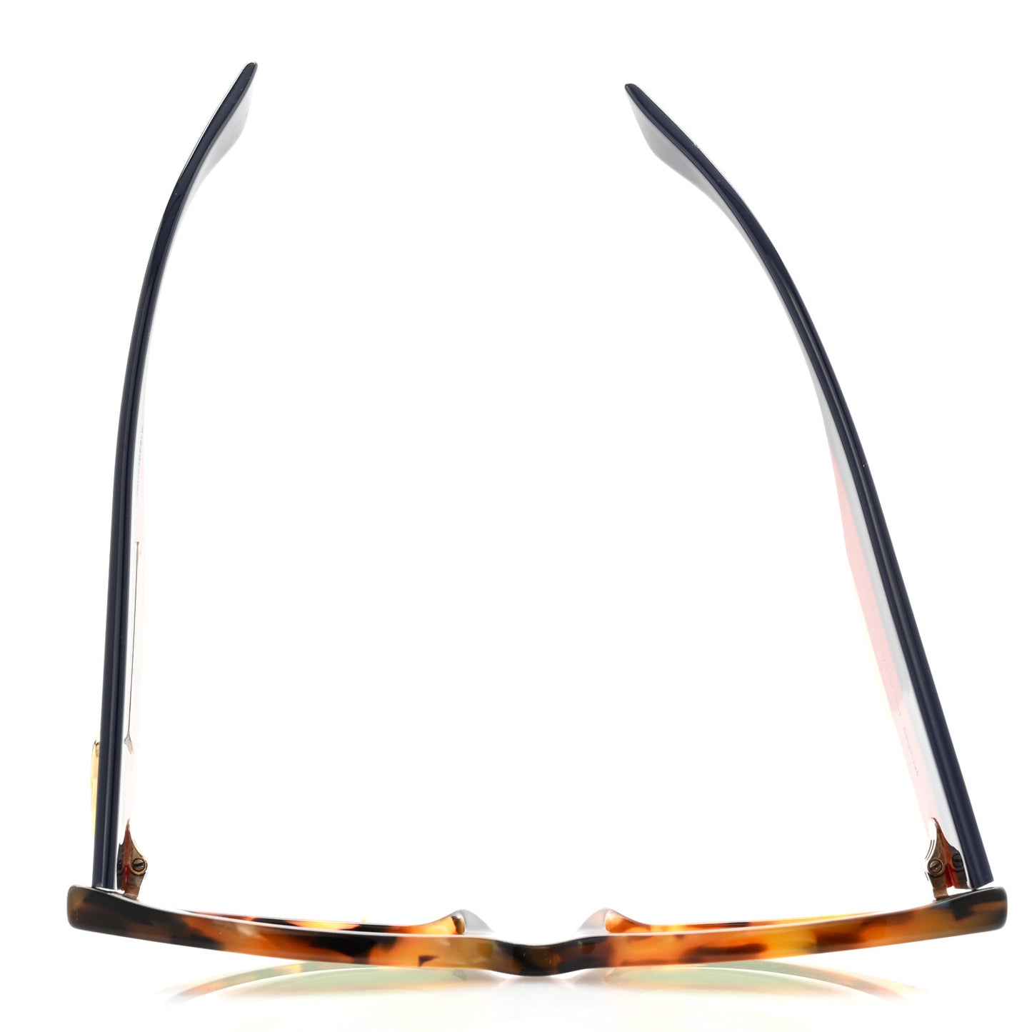 Acetate Oversized Rectangle Frame Web Sunglasses GG 0275/S Tortoise