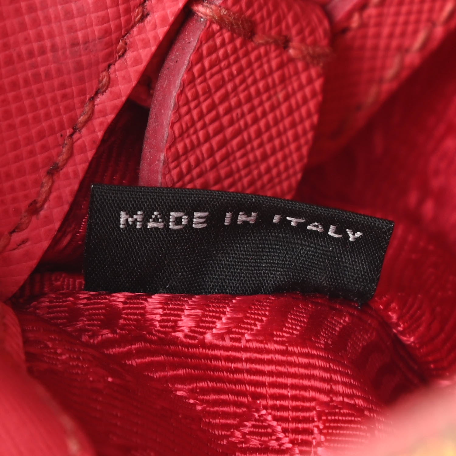 Prada Saffiano Mini Galleria Double Zip Tote Fragola 9 of 23
