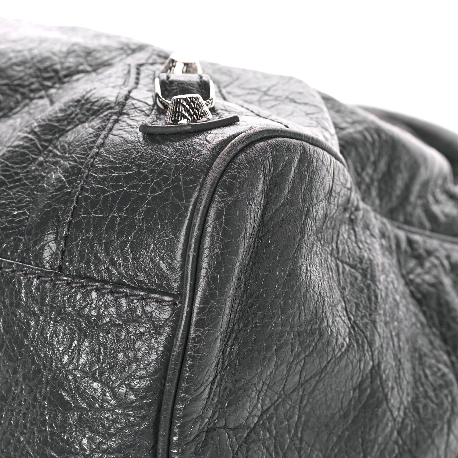 Balenciaga Agneau Giant 12 Silver Hardware Velo Gris Fossile Anthracite 10 of 15