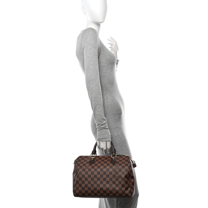 Louis Vuitton Damier Ebene Speedy 30 2 of 10
