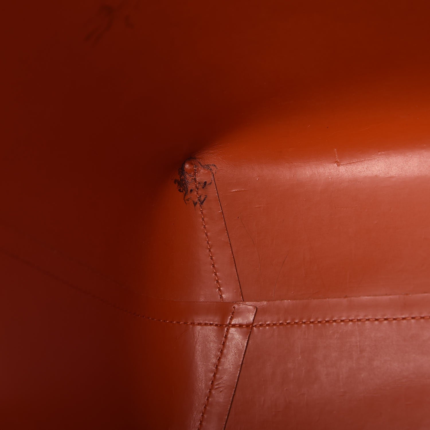 Mansur Gavriel Calfskin Small Shopping Tote Brandy 9 of 15