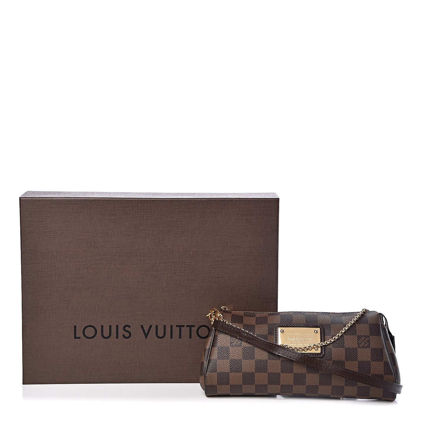 Damier Ebene Eva Clutch