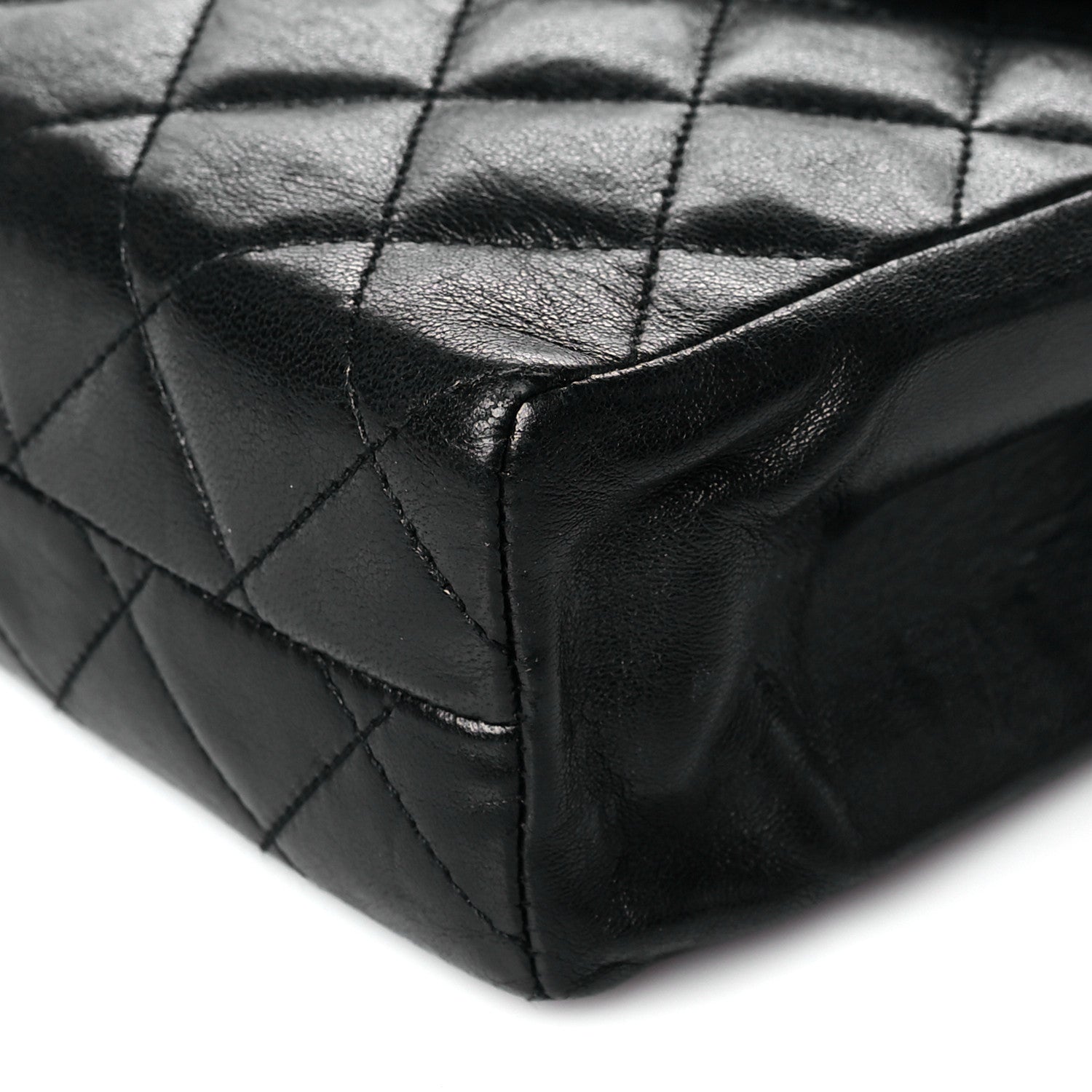 Chanel Lambskin Quilted Mini Flap Black 6 of 11