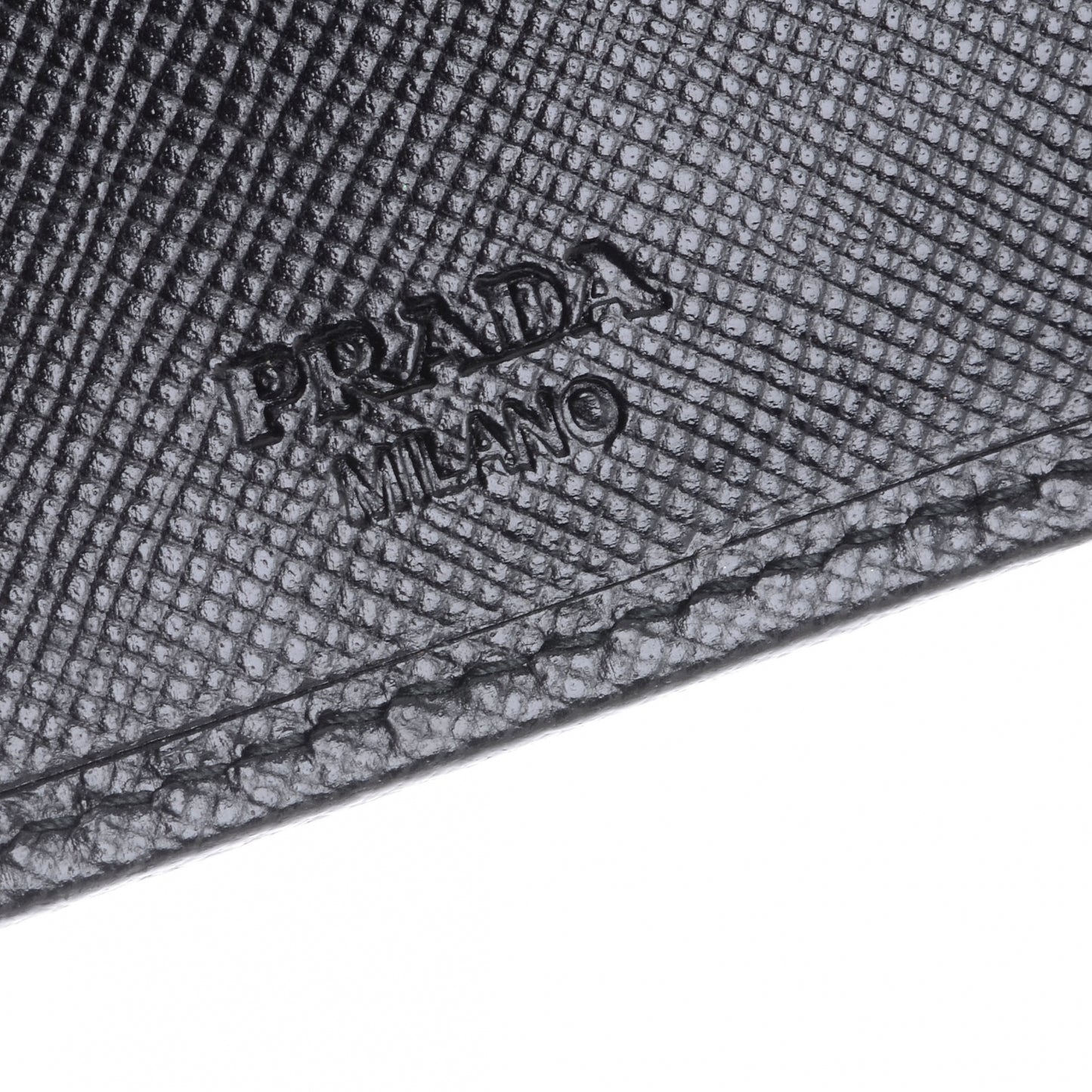 Vitello Daino Compact Wallet Nero Black
