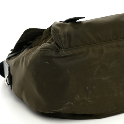 Prada Tessuto Nylon Saffiano Messenger Bag Mimetico 9 of 11