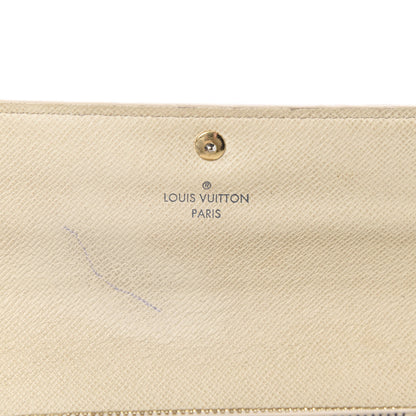 Louis Vuitton Damier Azur Sarah Wallet 6 of 18
