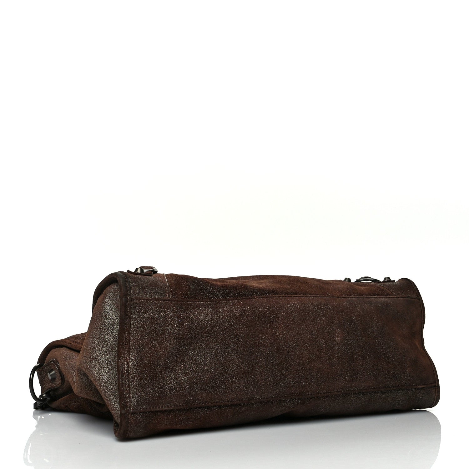 Balenciaga Metallic Craquele Calfskin Classic Hardware City Bronze 4 of 15